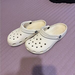 White Crocs